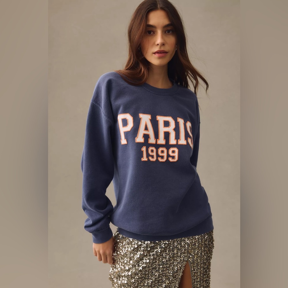NWT Anthropologie The Roam City Sweatshirt